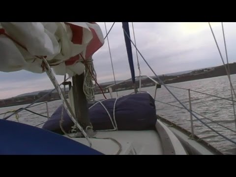Just About Sailing April (plus one) 2016 - Actual sailing footage, curtains and a duck