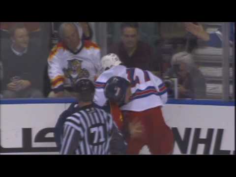 Paul Mara vs Nick Boynton Feb 13, 2009