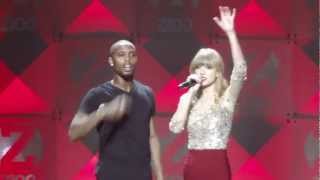 B.O.B ft. Taylor Swift- Both of Us - Z100 Jingle Ball 2012 HD