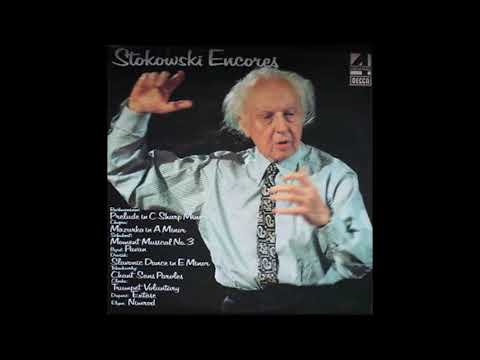 Stokowski Encores, transcriptions conducted by Leopold Stokowski (originally from Decca LP PFS 4351)