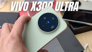 🔥 VIVO X300 ULTRA Unboxing & First Impressions | 200MP Camera Beast 📸 | Film Green Design | Price UK