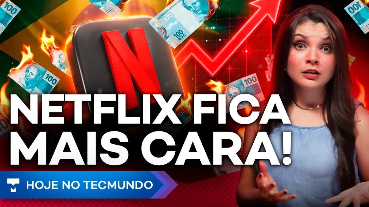 TESLA REVELA CARRO QUE VOA?! OPENAI ALERTA A PF! NETFLIX AUMENTA PREÇOS EM 23%! IPHONE DE R$ 31 MIL!