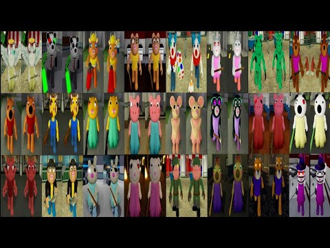 Remember of Piggy - Roblox Piggy All Infected vs Non Infected Jumpscares