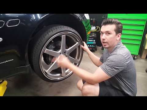 Maserati Quattroporte with very dangerous suspension