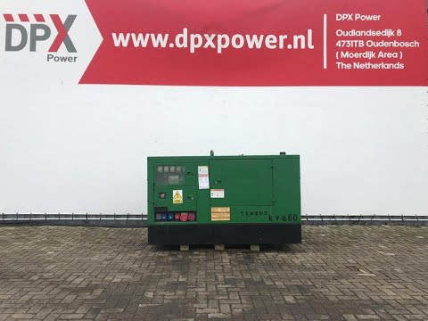 DPX Power: Gesan DPS60 - Perkins - 60 kVA Generator set - DPX-12168