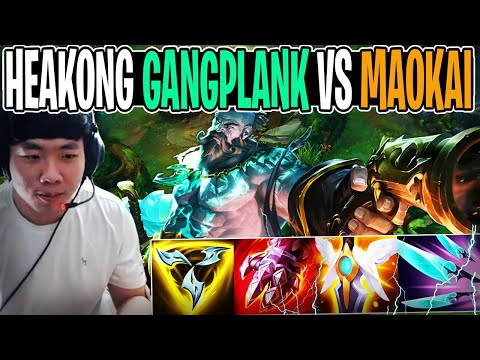 Heokong Gangplank Vs Maokai Top Diamond