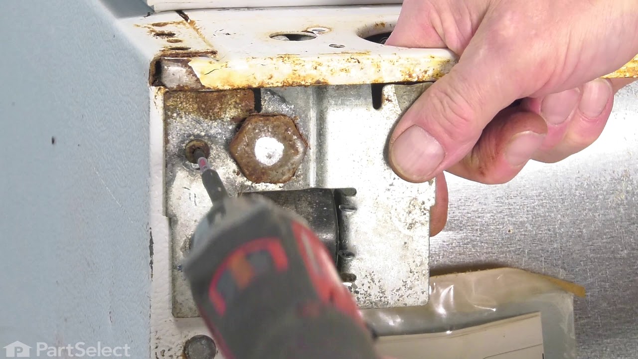 Replacing your Frigidaire Refrigerator Front Roller Assembly - Left Side Replacing your Frigidaire Refrigerator Front Roller Assembly - Left Side