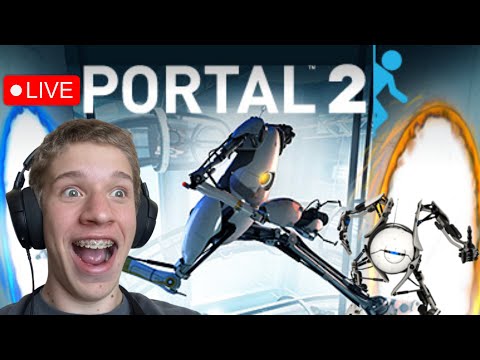 Playing Portal 2 Co-Op for the First Time!