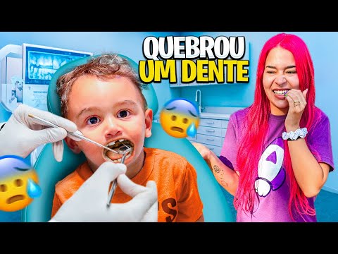 DAVI'S FIRST TIME AT THE DENTIST *Did he break a tooth?