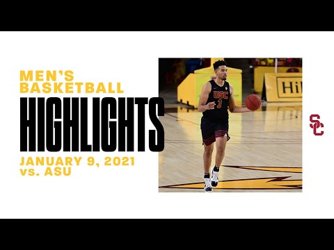 Men's Basketball: USC 73, ASU 64 - Highlights 1/9/21