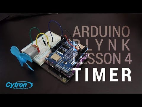Control an Output with a Smartphone Timer: Lesson 4 Beginner IoT Project