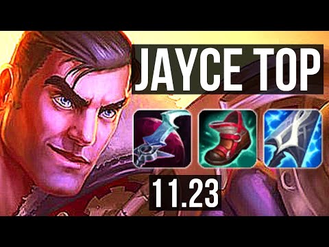 JAYCE vs RUMBLE (TOP) | 66% winrate, 4/2/8 | EUW Grandmaster | 11.23