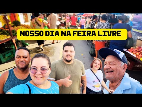 FEIRA LIVRE DE BOM JARDIM LEVAMOS MEU TIO OS PREÇOS ESTAVAM ÓTIMOS 