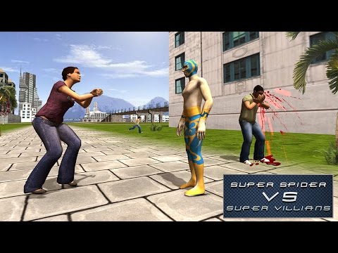 Super Spider VS Super Villains