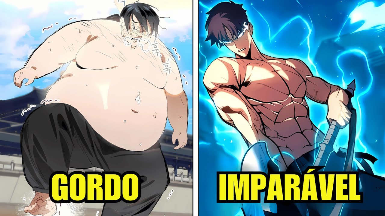 Ele PESAVA 990kg, MAS quando o CHAMARAM E GORDO, Ele Decidiu MUDAR e SE VINGAR! - Manhwa completo