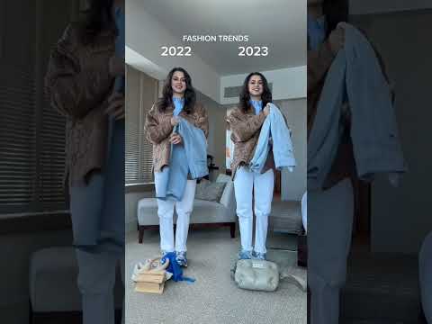 FASHION TRENDS 2022 Vs 2023  😱 GIRLS! Which year do you prefer? Save for Later. #2023trends ||Ep.1