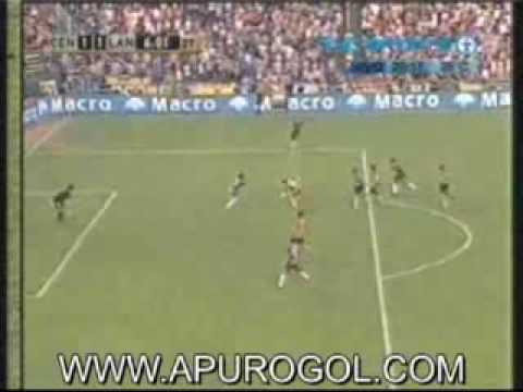 Rosario Central 1 Lanus 2 Goles Paglialunga Lagos Sand