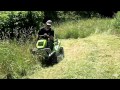 Садовый трактор Grillo Climber 7.13 - видео №1