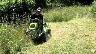 Садовый трактор Grillo Climber 7.18 - видео №1