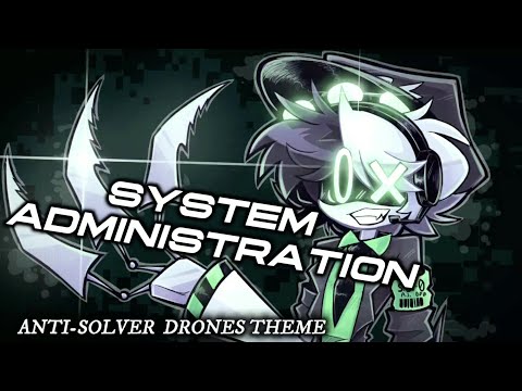 [ MURDER DRONES ] Anti-solver Drone Theme - "SYSTEM ADMINISTRATION" (Visualizer)
