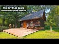 Log Sauna Maintenance And Garden Showcase