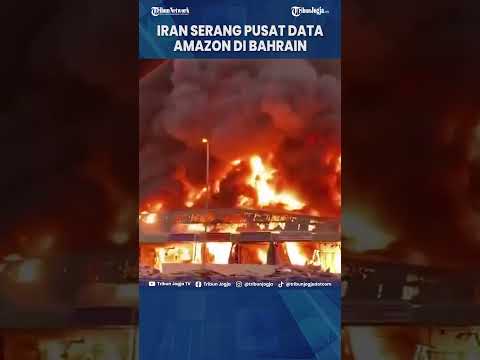 RUDAL JELAJAH IRAN SERANG PUSAT DATA AMAZON DI BAHRAIN HINGGA HANCURKAN HUNIAN AS #Shorts