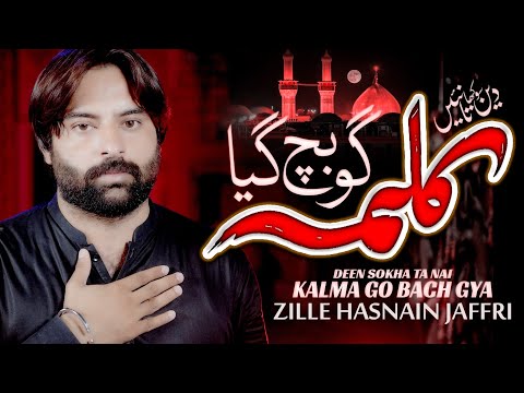 Deen Sokha Ta Ni Qalma Go Bach Gaya|Zille Hasnain Jaffri|New Noha|2025