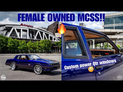 Whips By Wade : Steph's Candy Cobalt Blue MC SS on 24' Asanti Wheels with Power Qtr Windows