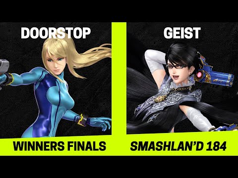 SmashLAN'd 184 Winners Finals - Doorstop (Zero Suit Samus) vs Geist (Bayonetta) - SSBU Tournament