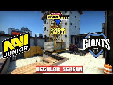NAVI JUNIOR vs GIANTS GAMING. MAP-1 VERTIGO. CYBER.BET GOLDEN LEAGUE 2020. REGULAR SEASON