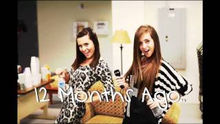 Megan and Liz - 12 Months Ago (Exclusive Studio version)