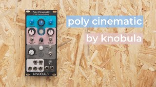 Video thumbnail for Polyphonic Eurorack! Knobula Poly Cinematic Eurorack Oscillator Tutorial (w/ Torso T-1 & M:Cycles) by pitch patch