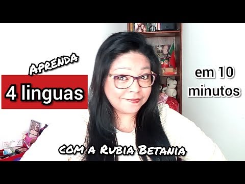 Aprenda 4 linguas em 10 minutos