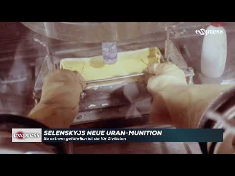 Selenskyjs neue Uran-Munition: So extrem gefährlich ist sie für Zivilisten