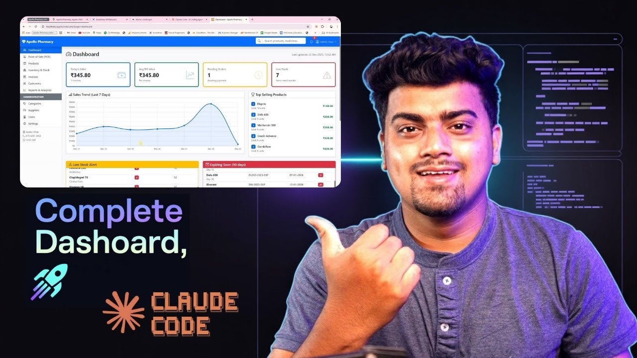 Build a Complete CRM Dashboard Using Claude Code
