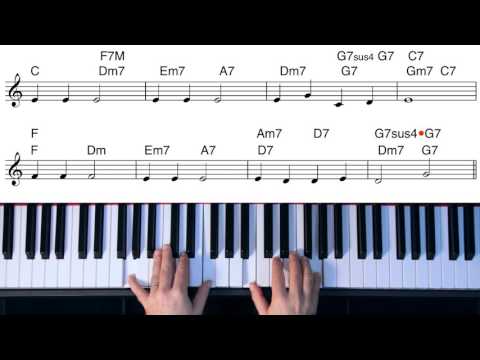 Técnica de Re-harmonização de uma melodia