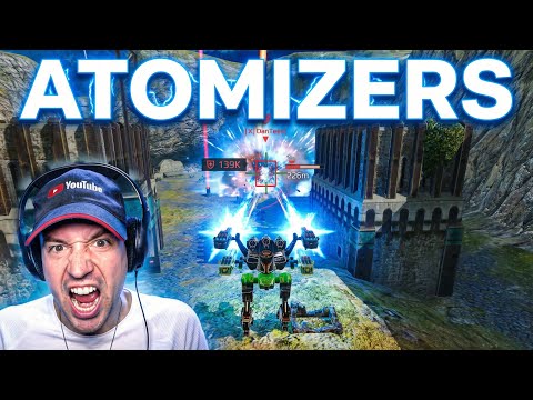 Rocking ATOMIZERS on the UE Typhon is fun! War Robots Gameplay