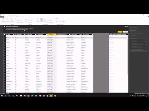 Power BI Desktop - Add Column From Examples - Sneak Preview