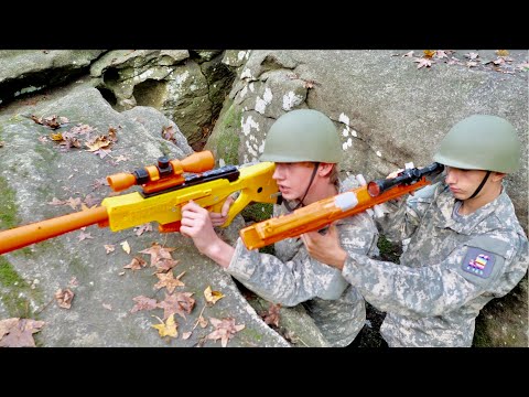 Nerf War: World War 2 Trench Battle
