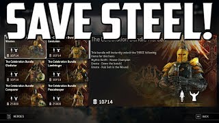 [For Honor] How To Save Steel On The House Champion Mythic Outfit!