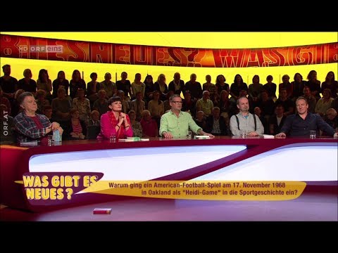 Was gibt es Neues? - "Heidi-Game" bei American Football
