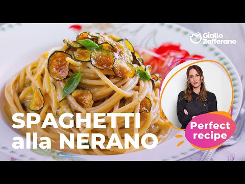 SPAGHETTI ALLA NERANO 🍝✨ a CREAMY delight!