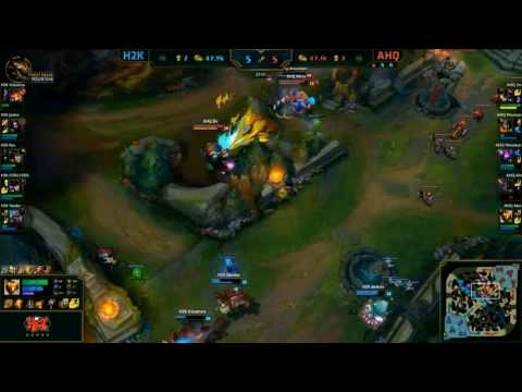 2016 世界大賽 16強 W1D1 H2K vs AHQ 精華