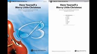 Have Yourself a Merry Little Christmas, arr. Calvin Custer – Score &amp; Sound