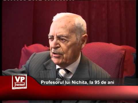 Profesorul lui Nichita, la 95 de ani