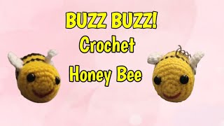 Crochet Honey Bee Tutorial | क्रोशिया से हनीबी कैसे बनाएं| 