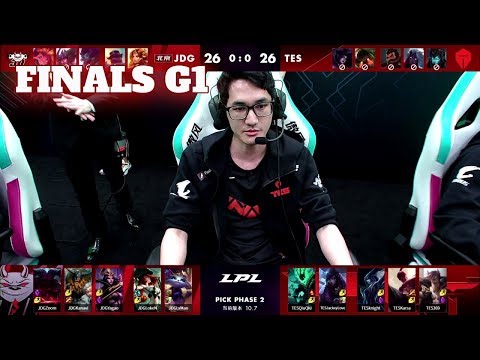 JDG vs TES - Game 1 | Grand Finals LPL Spring 2020 | JD Gaming vs Top Esports G1