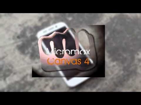 Micromax Canvas 4 Dual Sim Tutorial