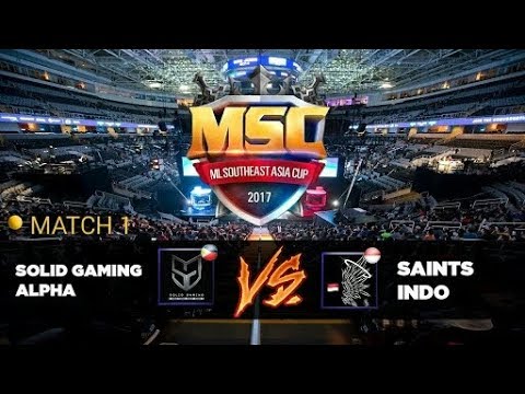 MSC Grand Final Day 2: Saints Indo vs Solid Gaming Alpha Match 1