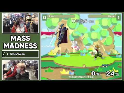 Mass Madness 35 SSBM - Silver (Fox) vs. Kalvar (Marth) - Melee WQF